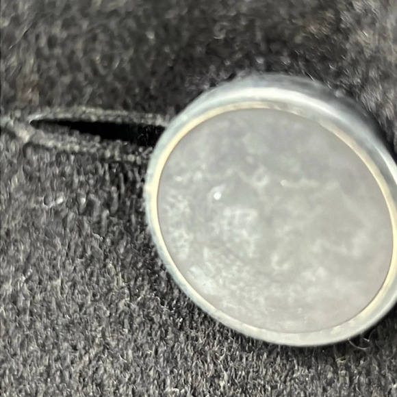 Gorgeous Black Louben Felt Pea Coat with Velvet Collar - Picture 3 of 10